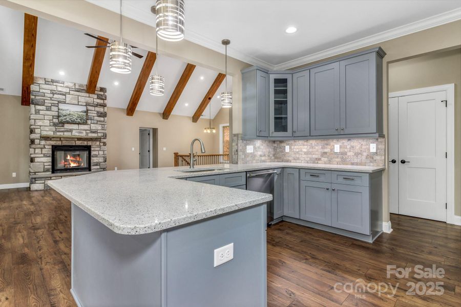 Furnished interior view inside a new home in , Mars Hill (Image 10).