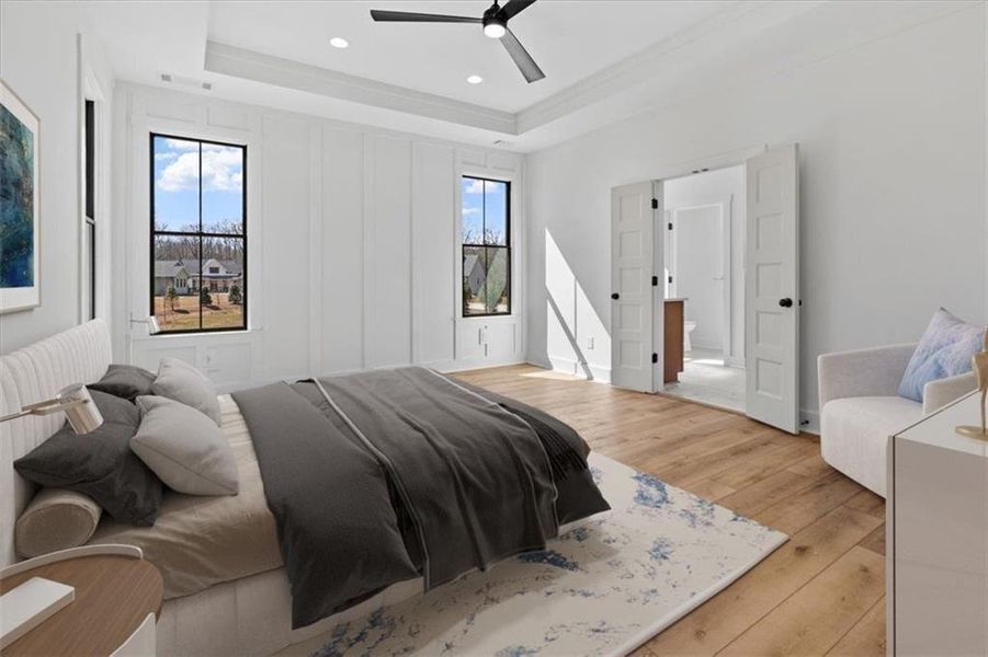 Furnished interior view inside a new home in , Gainesville (Image 43). Furnished interior view inside a new home in , Gainesville (Image 43).