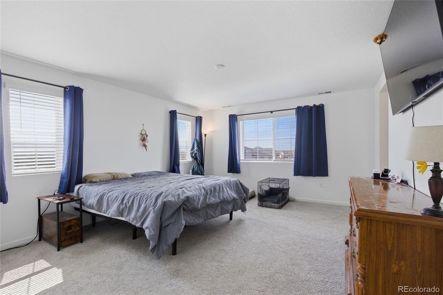 Furnished interior view inside a new home in Crossway at Second Creek, Commerce City (Image 31). Furnished interior view inside a new home in Crossway at Second Creek, Commerce City (Image 31).