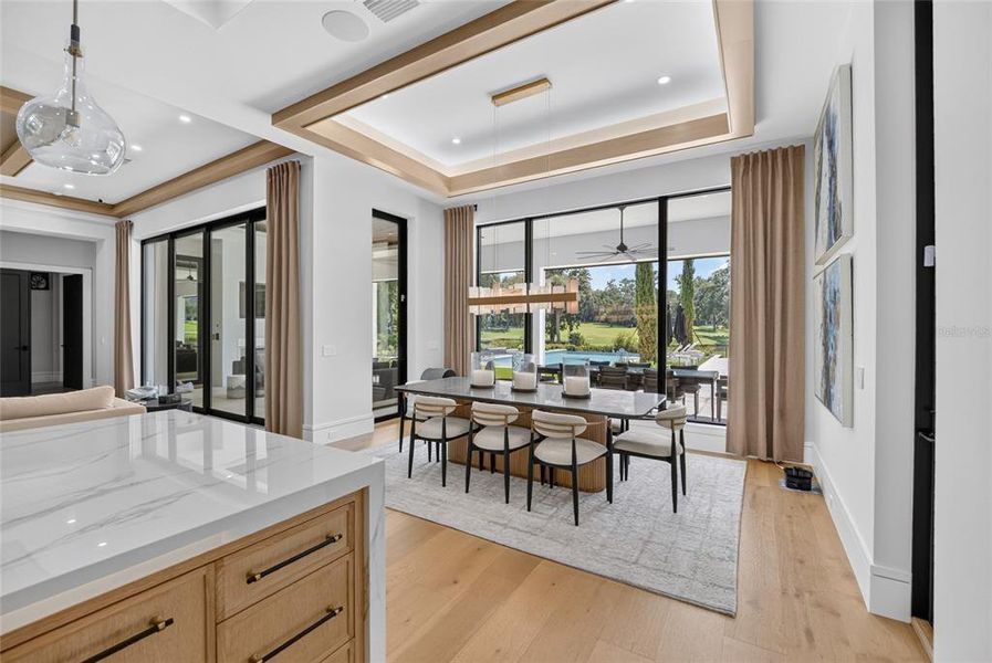 Furnished interior view inside a new home in , Ocala (Image 10).