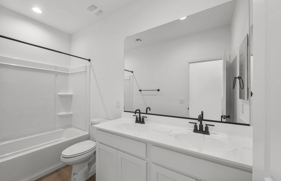 Furnished interior view inside a new home in Soleo, San Tan Valley (Image 10). Furnished interior view inside a new home in Soleo, San Tan Valley (Image 10).