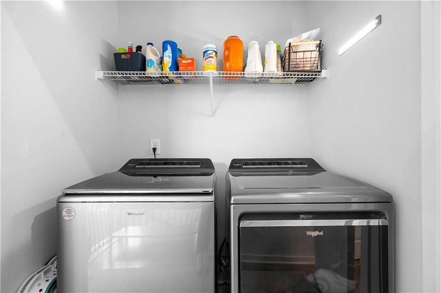 Close-up of interior finishes inside a home in Parkside at Mason Mill, Decatur (Image 19).