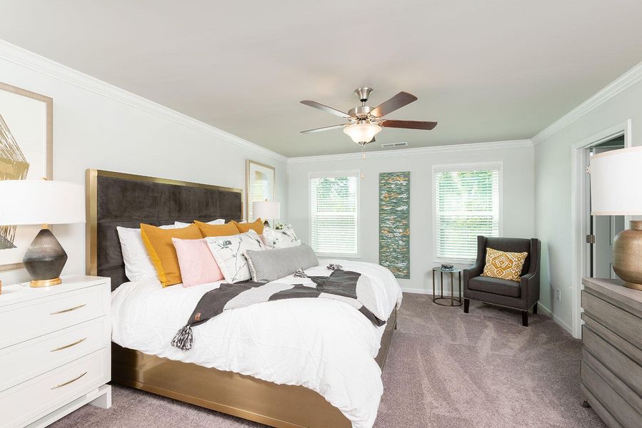 Furnished interior view inside a new home in , Summerville (Image 7).