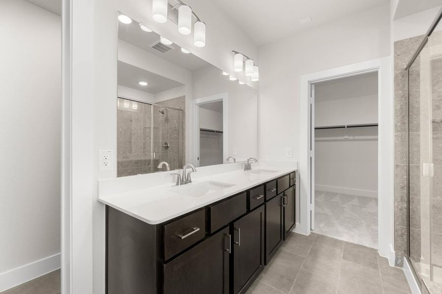 Furnished interior view inside a new home in Treeline, Justin (Image 13).