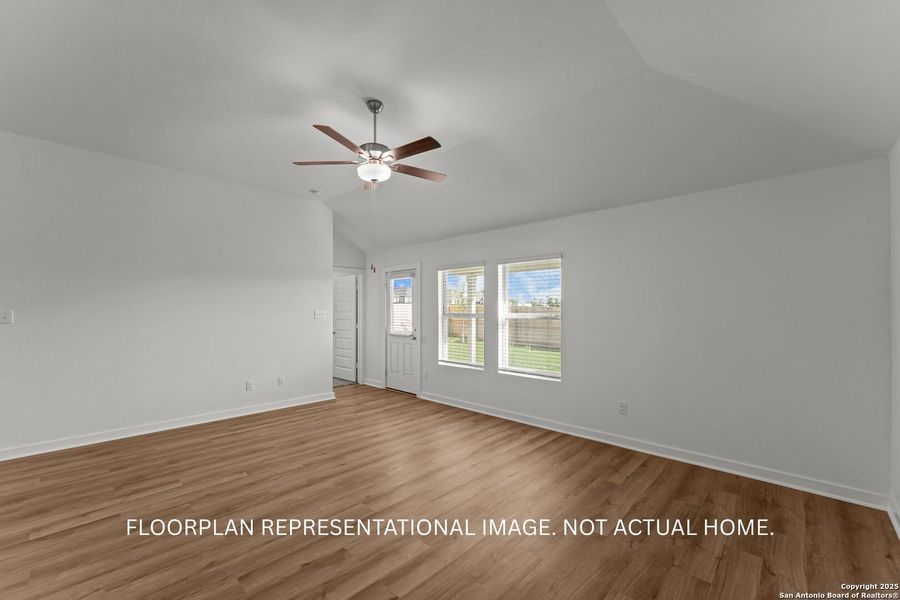 Spacious, unfurnished interior of a new home in Greenspoint Heights, Seguin (Image 18). Spacious, unfurnished interior of a new home in Greenspoint Heights, Seguin (Image 18).