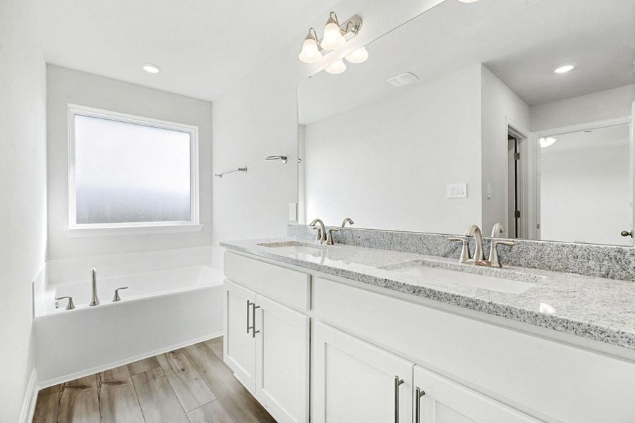 Furnished interior view inside a new home in Bayou Maison, Dickinson (Image 4).