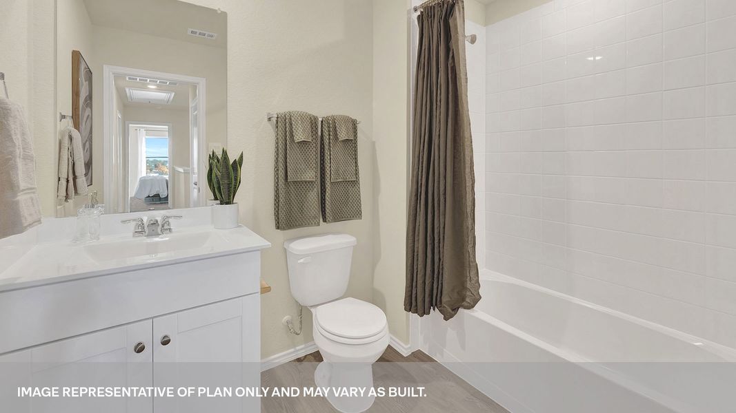 Furnished interior view inside a new home in Sunset Oaks, Maxwell (Image 26).