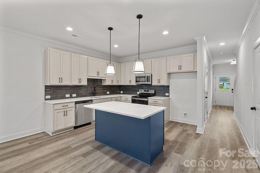 Furnished interior view inside a new home in , Charlotte (Image 5).