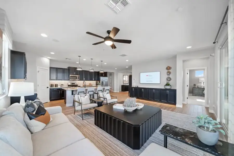 Furnished interior view inside a new home in Parkside, Avondale (Image 11).