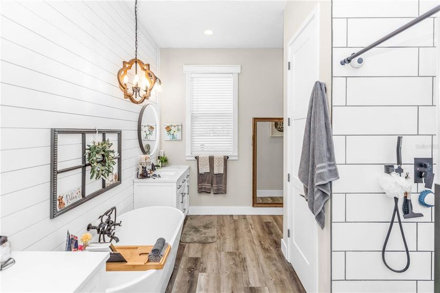 Furnished interior view inside a new home in , Osteen (Image 17).