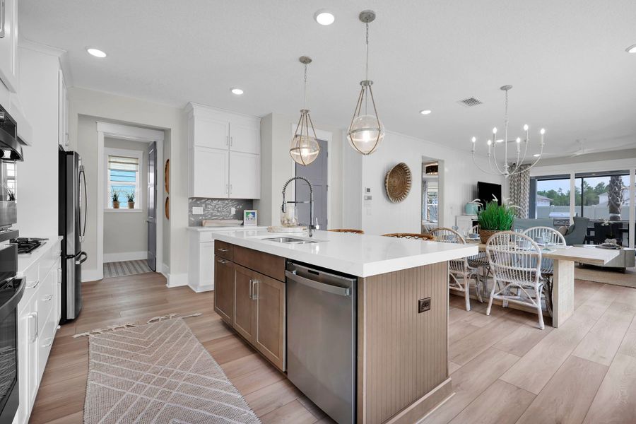 Representative furnished interior of a home built from the The Hernando by Providence Homes (Florida) in Reflections at Nocatee, Nocatee (Image 14).