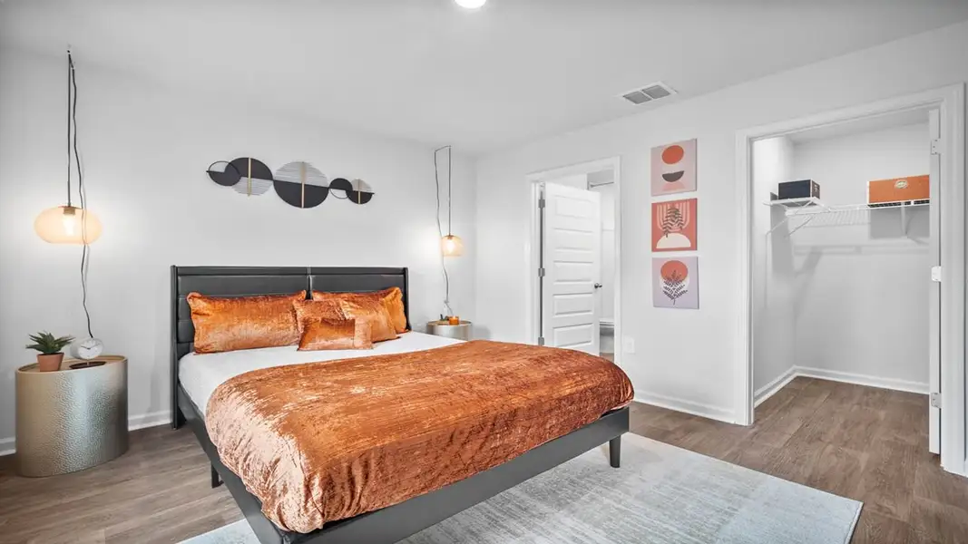 Representative furnished interior of a home built from the Sullivan by D.R. Horton in Rice Hope, Port Wentworth (Image 13).