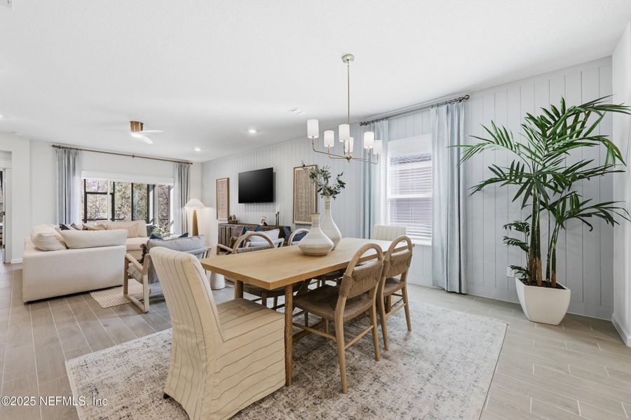 Furnished interior view inside a new home in , Green Cove Springs (Image 13). Furnished interior view inside a new home in , Green Cove Springs (Image 13).