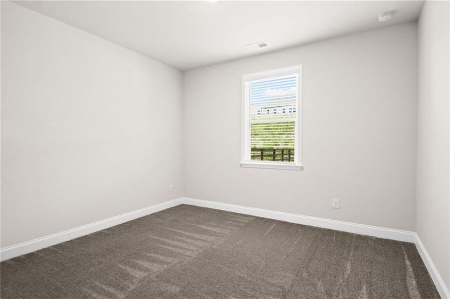 Spacious, unfurnished interior of a new home in Carmichael Farms, Canton (Image 27). Spacious, unfurnished interior of a new home in Carmichael Farms, Canton (Image 27).