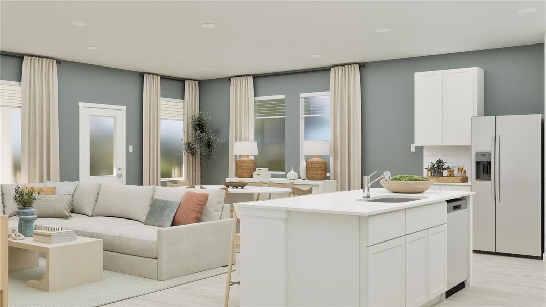 Furnished interior view inside a new home in Binford Creek, Waller (Image 12). Furnished interior view inside a new home in Binford Creek, Waller (Image 12).