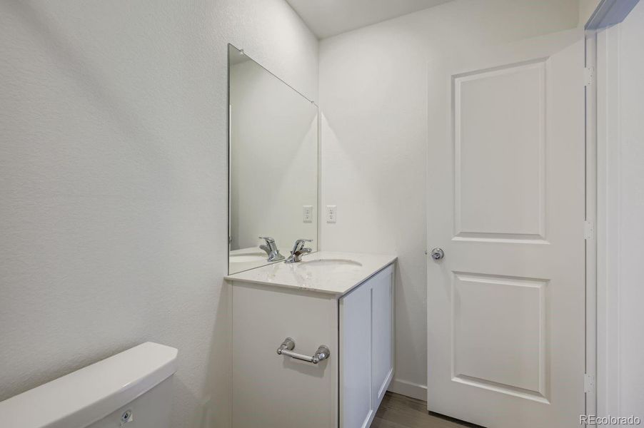 Furnished interior view inside a new home in Ledge Rock: The Camden Collection, Johnstown (Image 5).