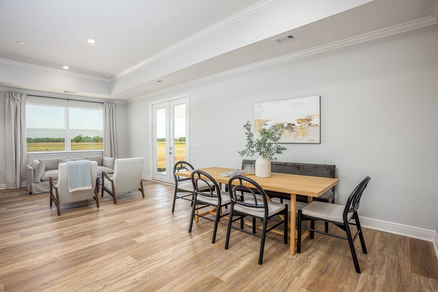 Furnished interior view inside a new home in Sugarmill Woods, Homosassa (Image 9).