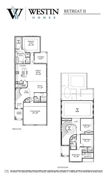 2D floor plan layout of this home in Kresston - 40', Montgomery, TX (Image 3).