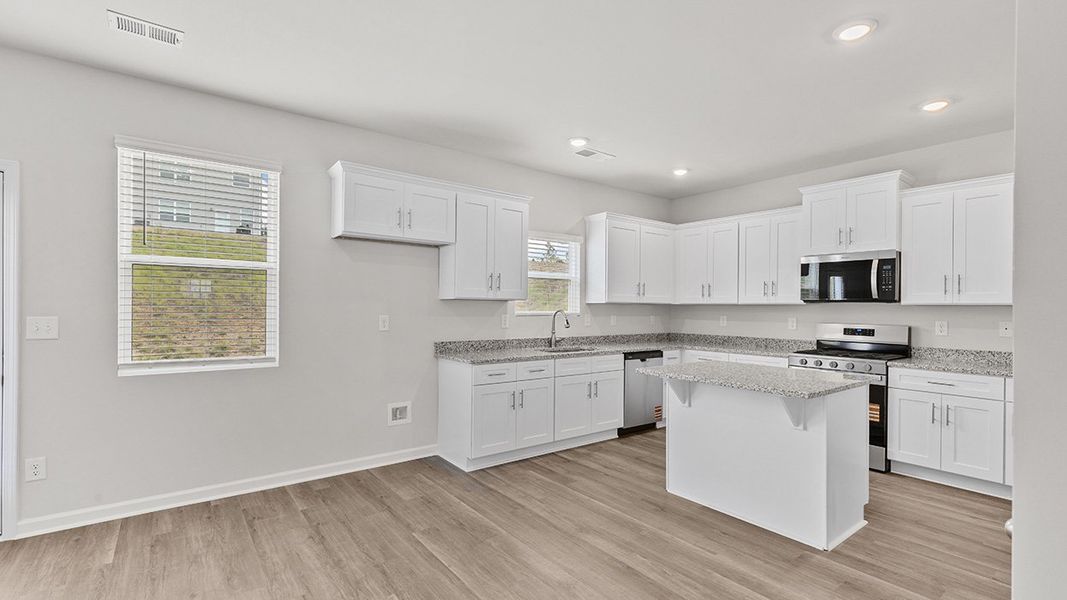 Furnished interior view inside a new home in Bellemeade Landing, Augusta (Image 3).