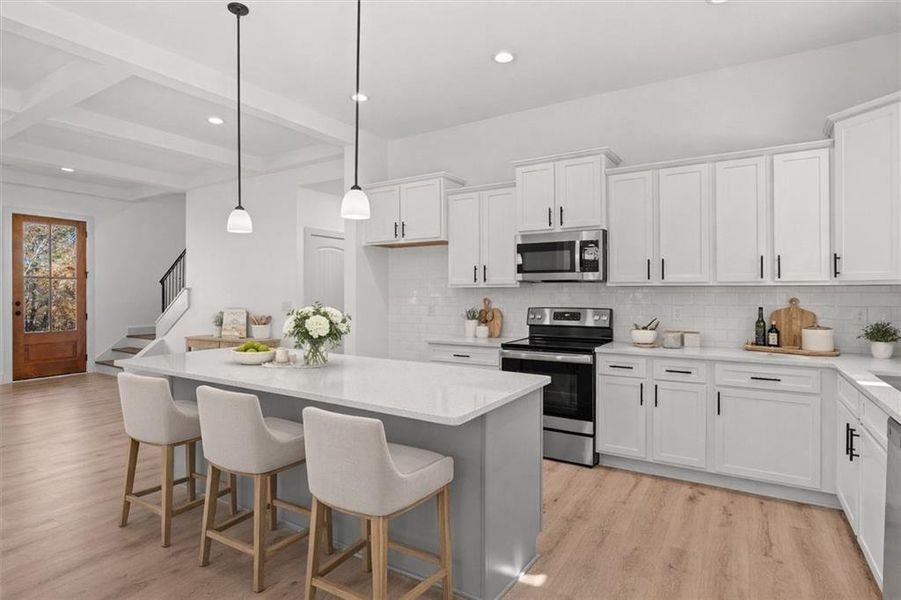 Furnished interior view inside a new home in , Villa Rica (Image 9).