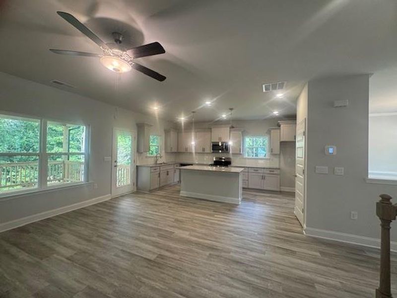 Spacious, unfurnished interior of a new home in Eagle Heights, Maysville (Image 9). Spacious, unfurnished interior of a new home in Eagle Heights, Maysville (Image 9).