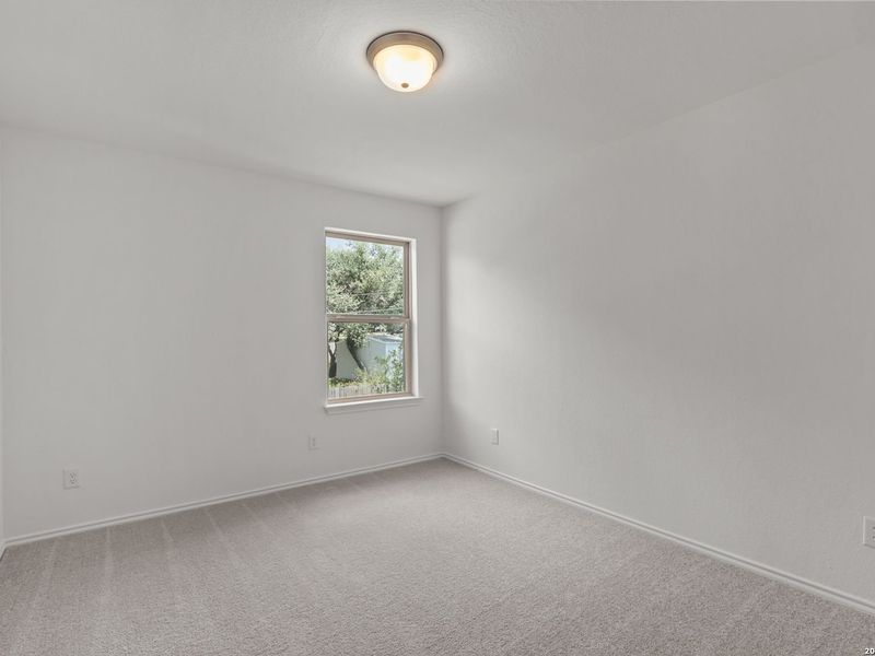Spacious, unfurnished interior of a new home in Meadows at Oak Creek, San Antonio (Image 36). Spacious, unfurnished interior of a new home in Meadows at Oak Creek, San Antonio (Image 36).
