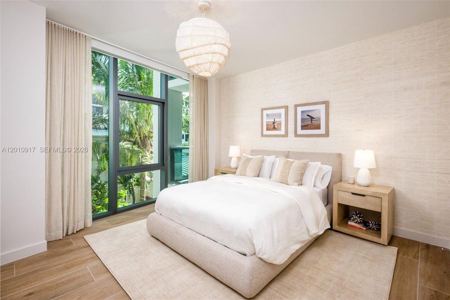 Furnished interior view inside a new home in Casamar, Pompano Beach (Image 16).