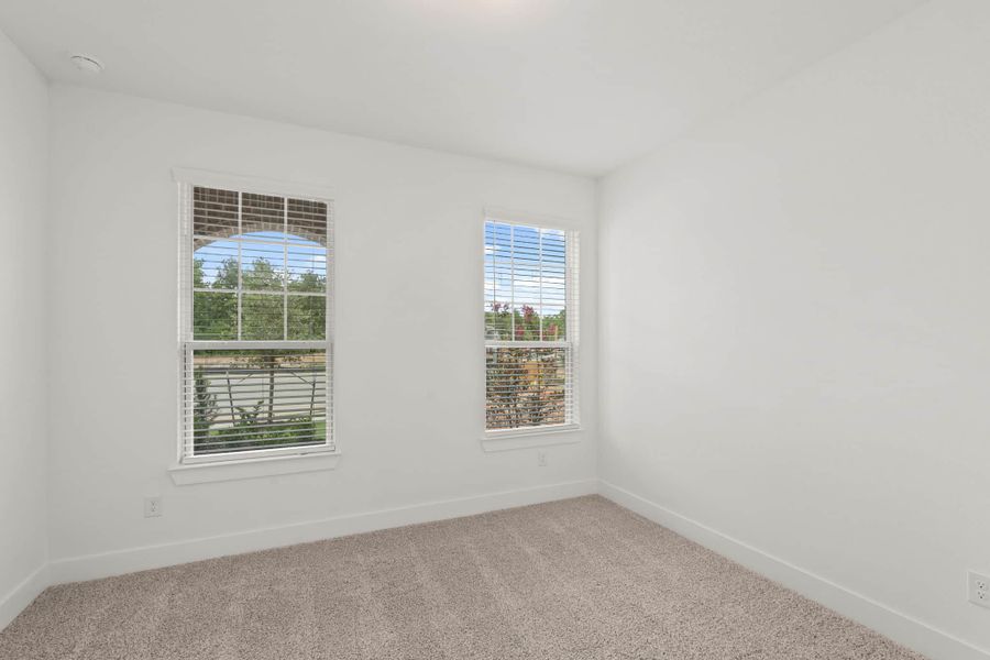 Spacious, unfurnished interior of a new home in The Trails, New Caney (Image 29).