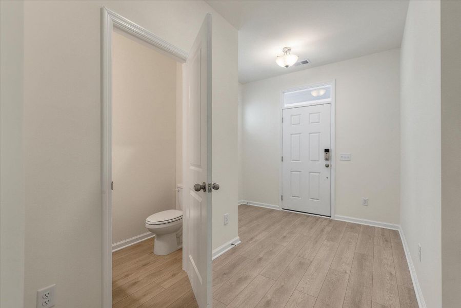 Spacious, unfurnished interior of a new home in The Landings at Montague, Goose Creek (Image 44).