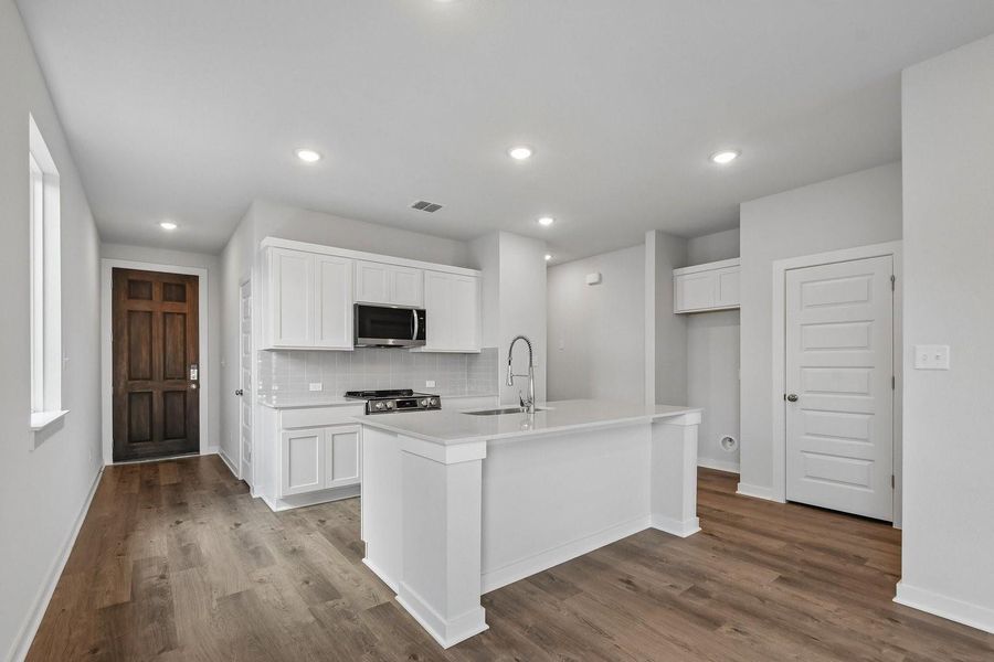 Furnished interior view inside a new home in Jennings Place, Georgetown (Image 9).