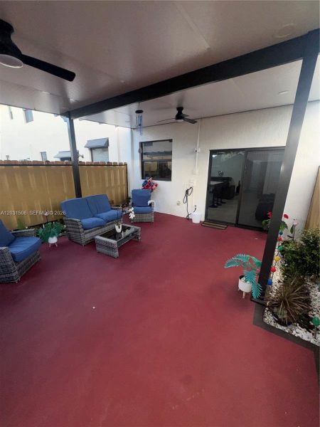Exterior details and patio area of a home in , Homestead (Image 3).