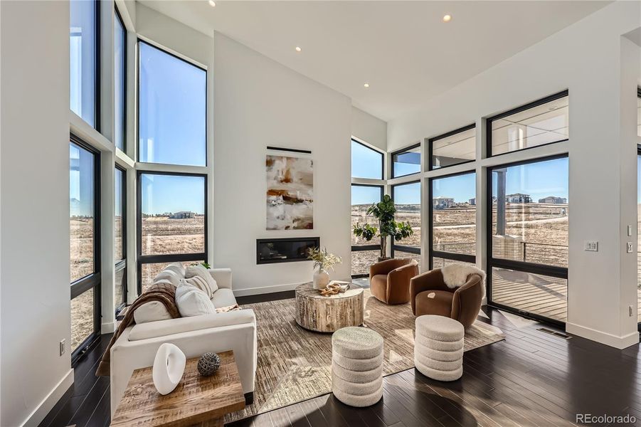 Furnished interior view inside a new home in , Parker (Image 12).