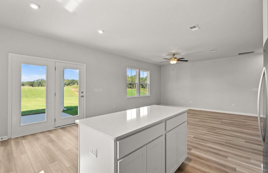 Furnished interior view inside a new home in Crestview, Spartanburg (Image 4). Furnished interior view inside a new home in Crestview, Spartanburg (Image 4).