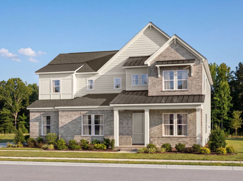 Representative exterior photo of a completed home built from the Roseland by John Wieland in Iverly, Canton, GA (Image 14). Representative exterior photo of a completed home built from the Roseland by John Wieland in Iverly, Canton, GA (Image 14).
