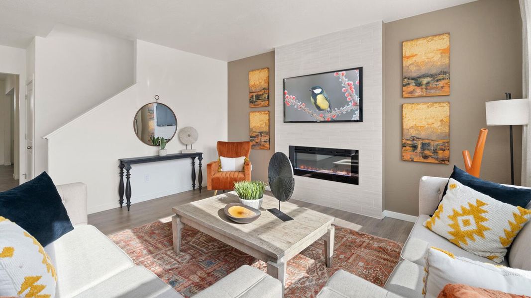 Furnished interior view inside a new home in Hansen Farm, Fort Collins (Image 8).