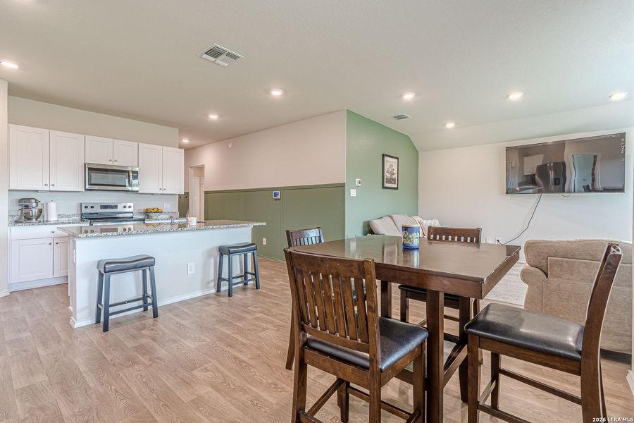 Furnished interior view inside a new home in Arroyo Ranch, Seguin (Image 28).