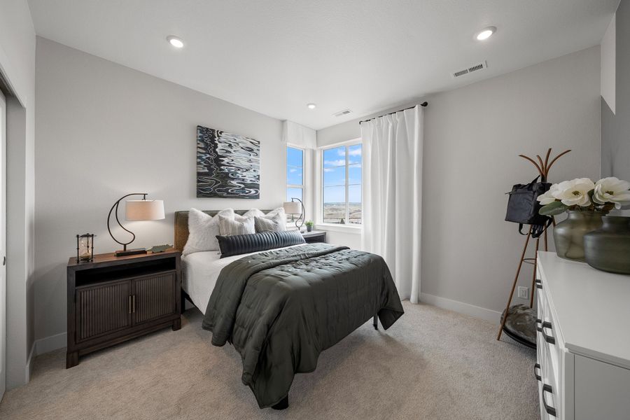 Representative furnished interior of a home built from the Perch by Trumark Homes in Trumark Homes at Tanterra, Parker (Image 24).
