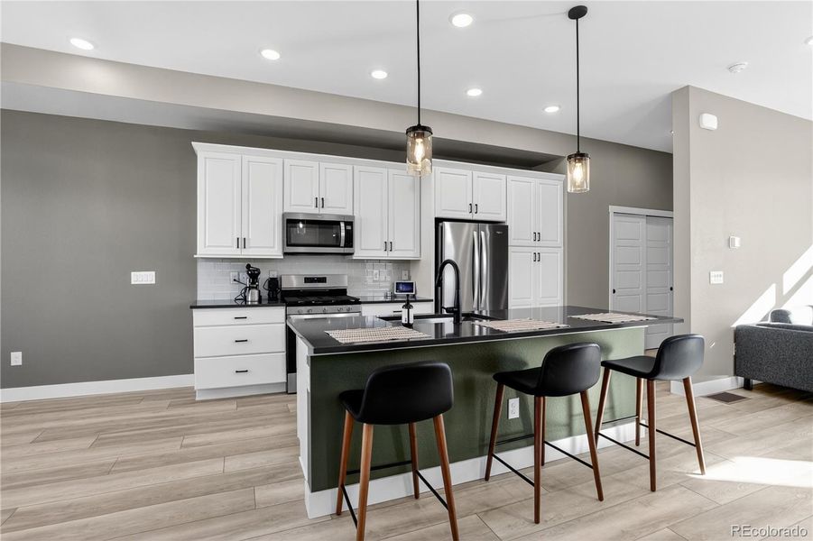 Furnished interior view inside a new home in , Lakewood (Image 11). Furnished interior view inside a new home in , Lakewood (Image 11).