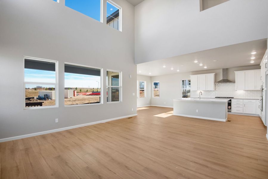 Spacious, unfurnished interior of a new home in Sterling Ranch, Littleton (Image 19). Spacious, unfurnished interior of a new home in Sterling Ranch, Littleton (Image 19).