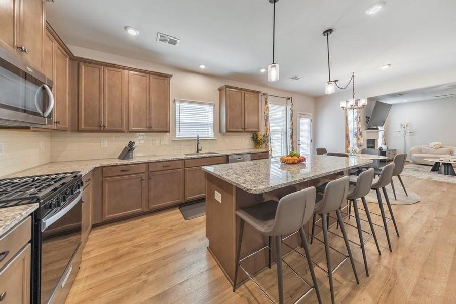 Furnished interior view inside a new home in , Powder Springs (Image 33).