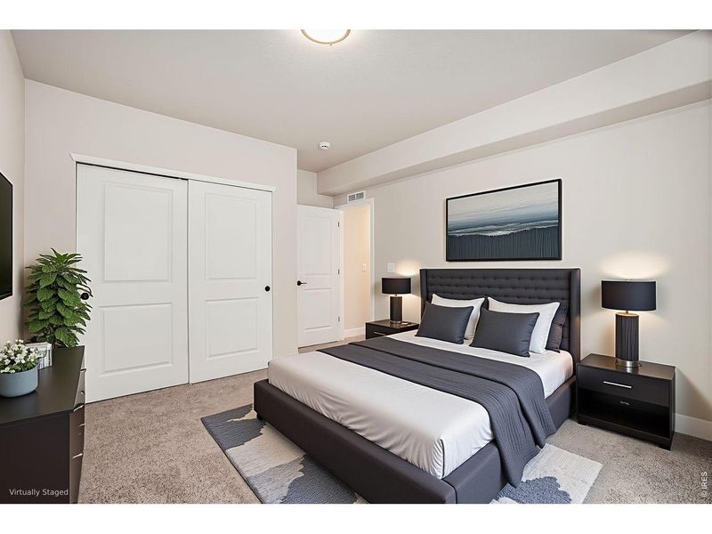 Furnished interior view inside a new home in , Arvada (Image 10).