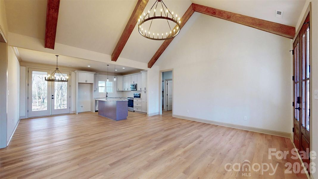 Spacious, unfurnished interior of a new home in , Monroe (Image 13).