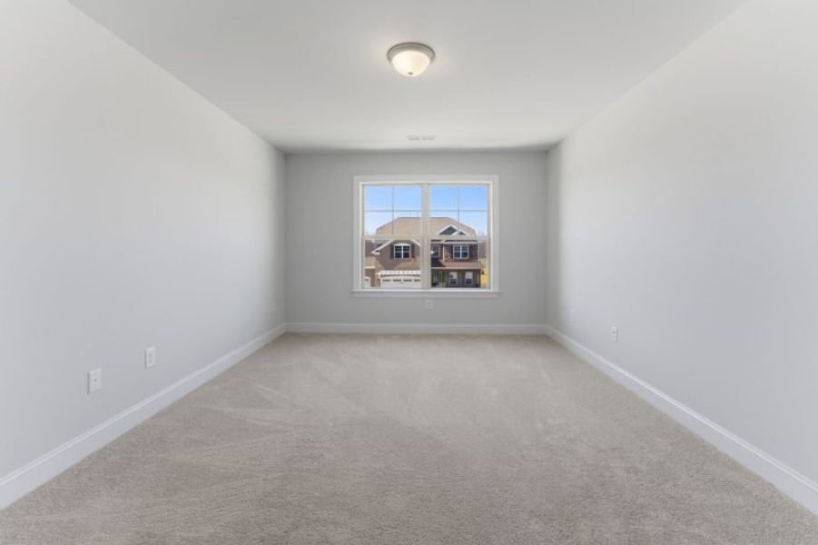 Representative unfurnished interior of a home built from the Hampton by Keystone Homes NC in Preserve at Carriage Cove, Oak Ridge (Image 104).