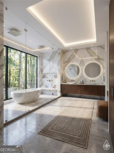 Furnished interior view inside a new home in , Fairburn (Image 5). Furnished interior view inside a new home in , Fairburn (Image 5).