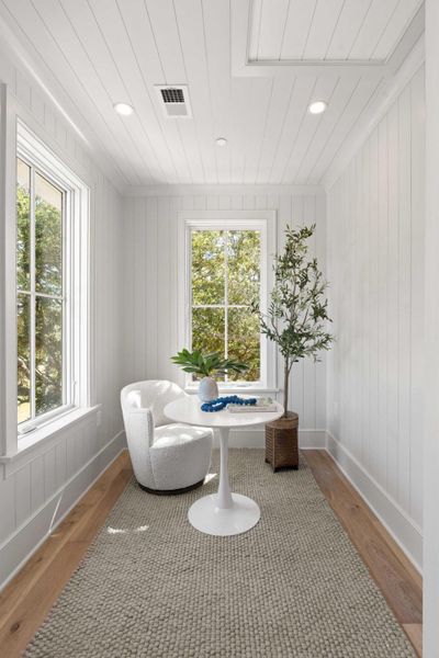 Furnished interior view inside a new home in , Isle Of Palms (Image 16). Furnished interior view inside a new home in , Isle Of Palms (Image 16).