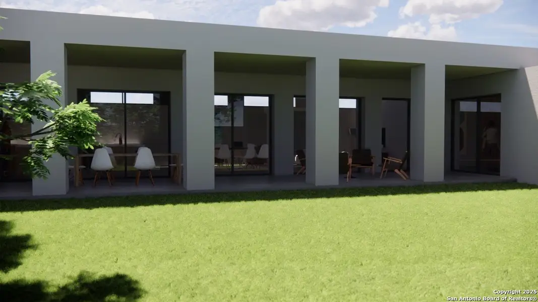 Exterior details and patio area of a home in , San Antonio (Image 3). Exterior details and patio area of a home in , San Antonio (Image 3).