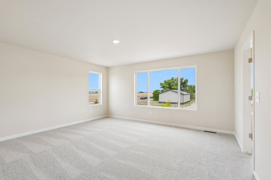 Spacious, unfurnished interior of a new home in Cherry Meadows, Brighton (Image 12).
