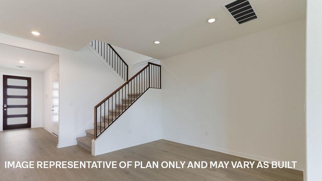 Spacious, unfurnished interior of a new home in Rosenbusch Ranch, Leander (Image 11). Spacious, unfurnished interior of a new home in Rosenbusch Ranch, Leander (Image 11).