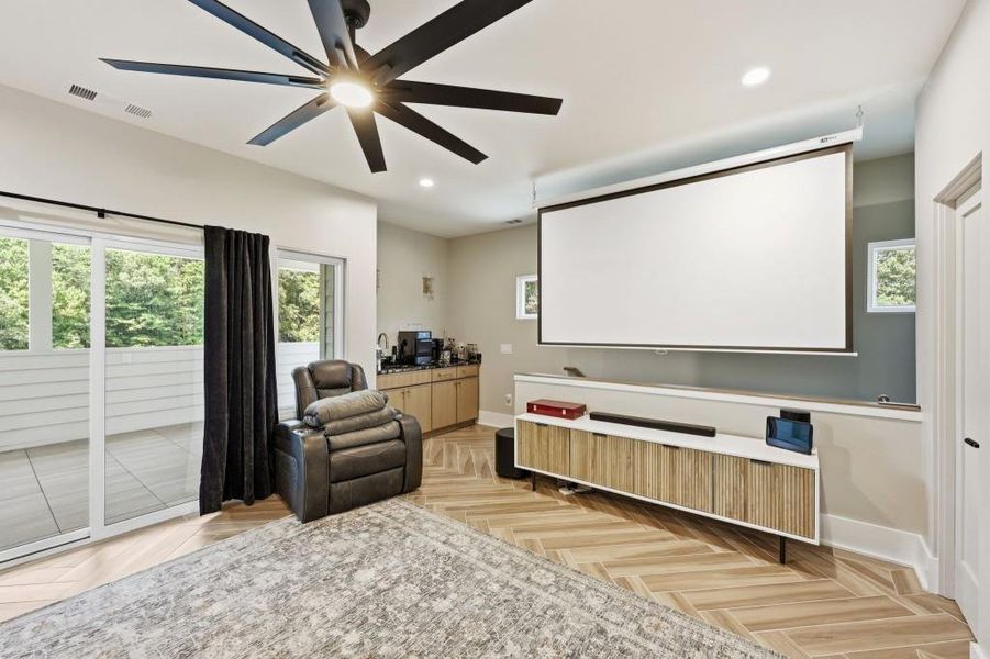 Furnished interior view inside a new home in , Helen (Image 14).