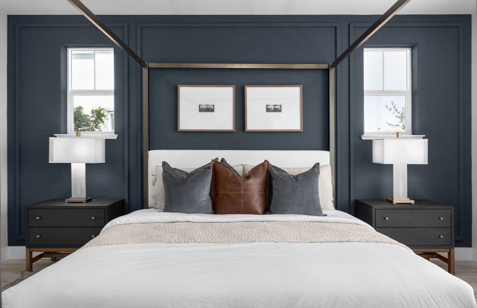 Representative furnished interior of a home built from the Newlyn by Pulte Homes in Bleckley Station, Ball Ground (Image 5).